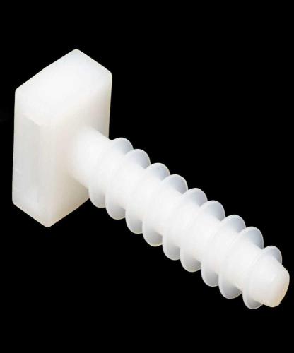 Taco de Sujeción para Brida, 9.8 X 43.6 Mm, Blanco