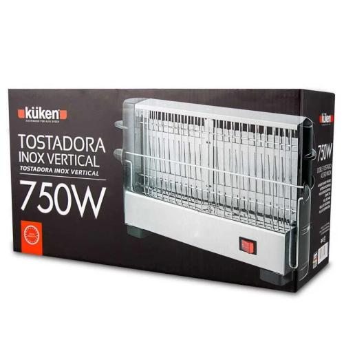 Küken 30288 Torradeira 2 Fatia(S) 750 W Aço Inoxi.