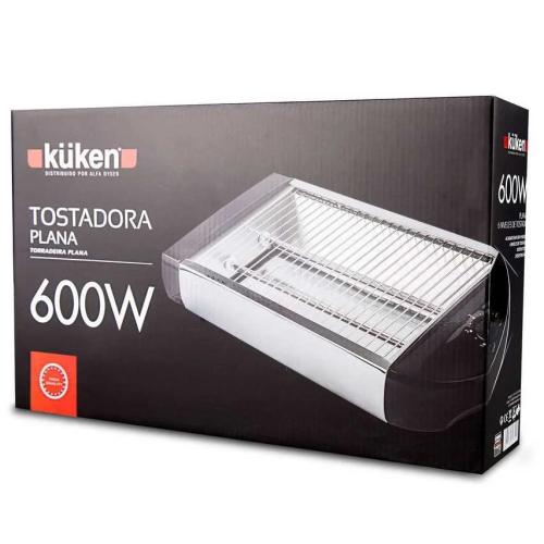Küken 30742 Torradeira 2 Fatia(S) 600 W Aço Inoxi.