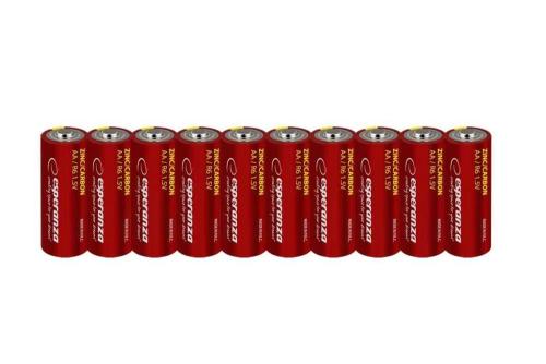 Esperanza Pilhas de Zinco-Carbono AA 10uni