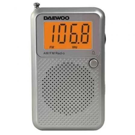 Rádio Portátil Daewoo Dw1115 / Cinzento