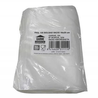 SACO EMBALAGEM GARHE 31111 GOFRAD 100UD 16X25CM