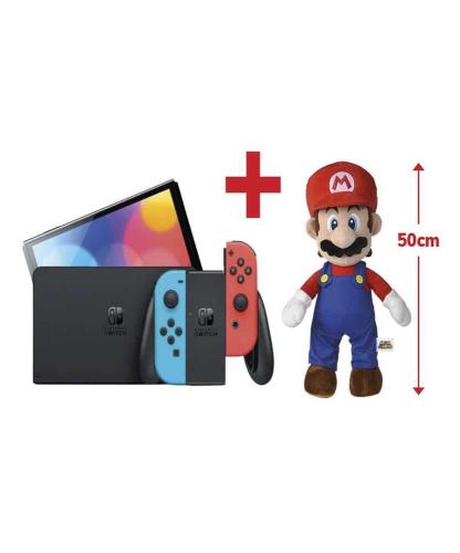 Nintendo Switch Oled 64gb Neon Azul/Vermelho