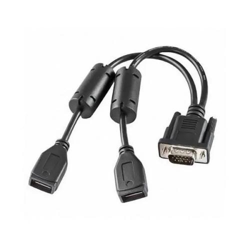 Cabo Digitalização e Mobilidade D15 Male p/ 2USB-A
