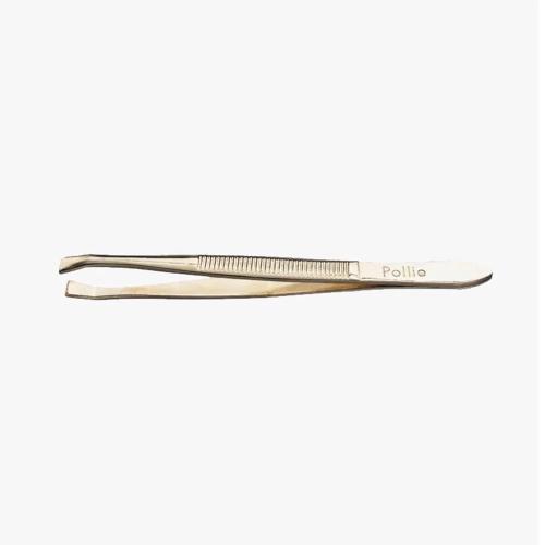 Eurostil Dorada Pinza de Depilar 8cm 1un