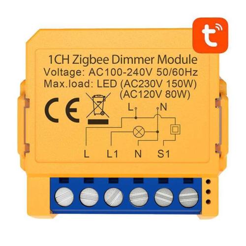 Smart Socket Switch Zigbee Avatto Zdms16-1 Tuya