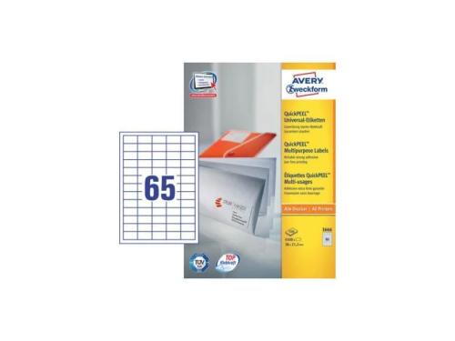 Etiquetas Autocolantes Avery 3666