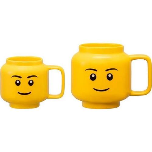 Caneca de cerâmica LEGO Head Boy 255 ml