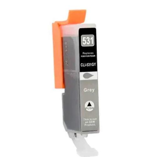 Tinteiro Canon Compatível CLI-531GY Cinza