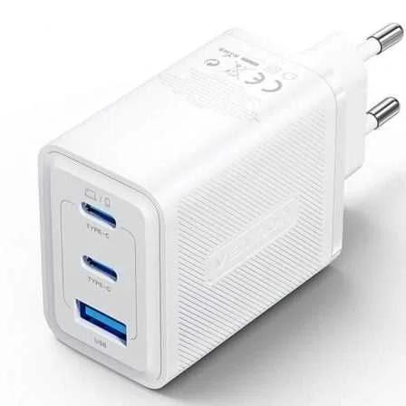 Cargador Gan de Pared Vention Ferw0-Eu/ 2xusb Tip.