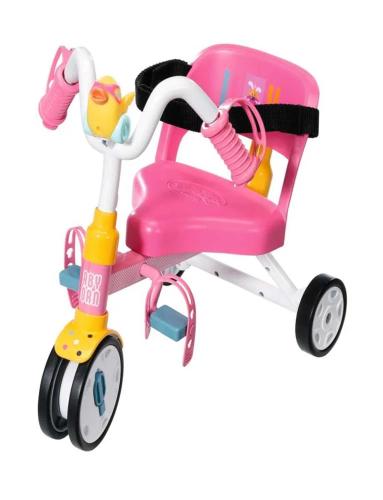BABY BORN TRIKE CONJUNTO DE BICICLETA DE BONECA