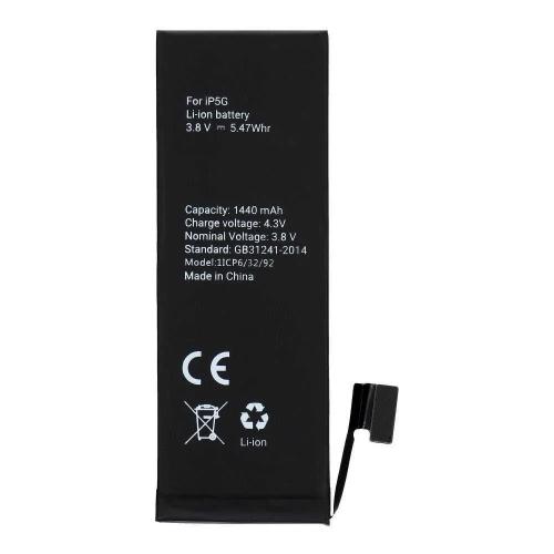Bateria de caixa de pol&iacute;mero para iPhone 5 1440 M.