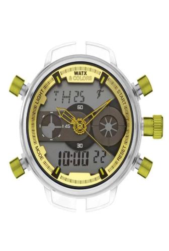 Relógio Unissexo Watxandco Rwa2703r (49 Mm)
