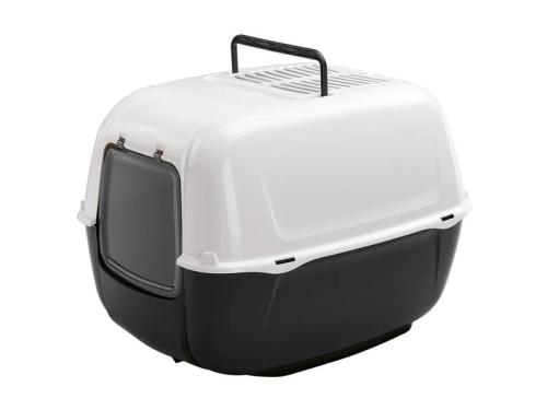 Ferplast Prima Black - Cat Toilet - 39 5 X 52 5 X 38cm