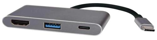 Hub USB3.0 Tipo C de 3 portas