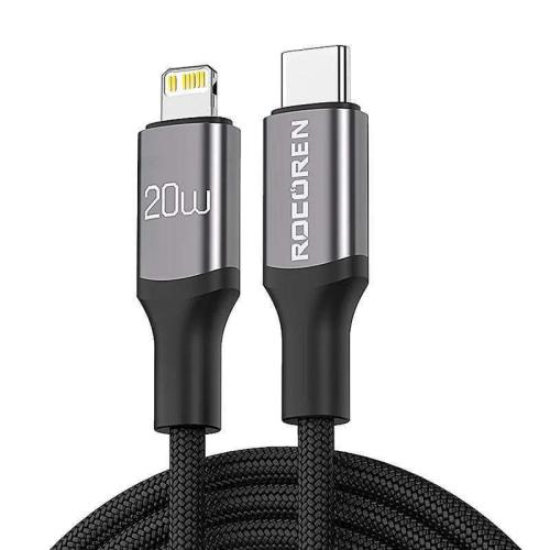 Cabo de Carregamento Rápido Usb-C P/ Lightning