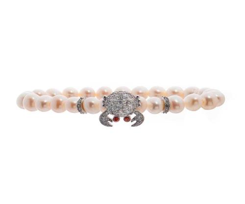Bracelete Lancaster Woman Jla-Brcrab1wh 16mm