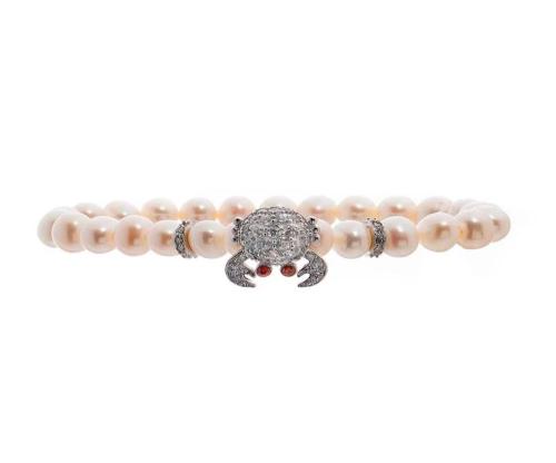 Bracelete Lancaster Woman Jla-Brcrab1wh 16mm