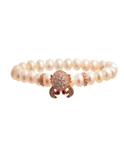 Bracelete Lancaster Woman Jla-Brcrab2wh 16mm