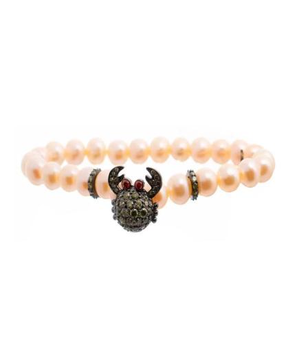Bracelete Lancaster Woman Jla-Brcrab3pe 16mm