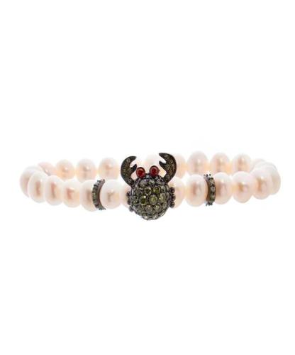 Bracelete Lancaster Woman Jla-Brcrab3wh 16mm