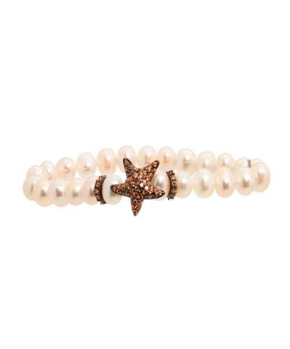 Bracelete Lancaster Woman Jla-Brstar4wh 16mm