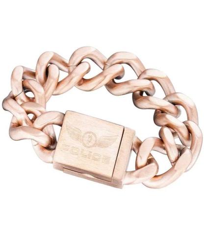 Pulseira Homem Polácia Pj25016bsrg02 21cm