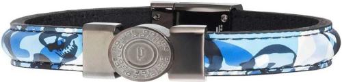 Pulseira Homem Polácia Pj25556blu03s 17cm