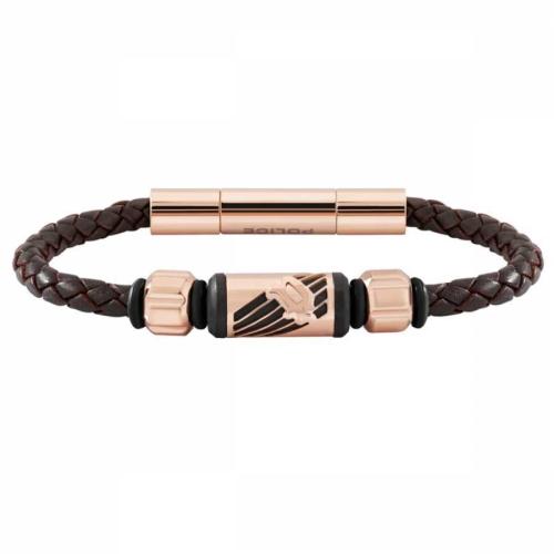 Bracelete Homem Polácia Pj26466blc03a 19cm