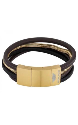 Pulseira Police Man Pj26551bsg02 19-21cm