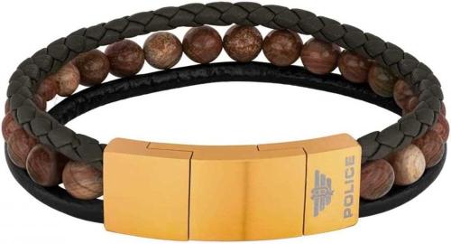 Bracelete Homem Polácia Pj26552blk06