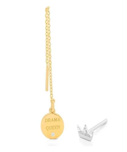 Brincos Secrecy Mulher E8217cdaww900 5cm