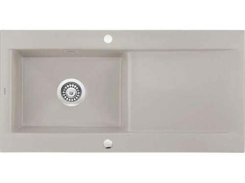 1-Bowl Ceramic Sink With Drainer