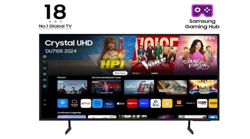 Tv Samsung 65" Du7105 Crystal Uhd Smart Tv 4k Hdr - Tu65du7105kxxc
