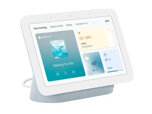 Google Nest Hub With Google Assistant (2nd Gen) Chalk