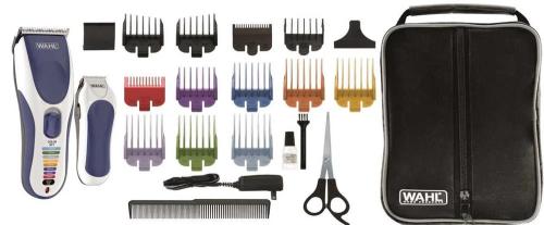 Wahl 09649-916 Hair Trimmers/Clipper Blue White 8 Nickel-Metal Hydride (Nimh)