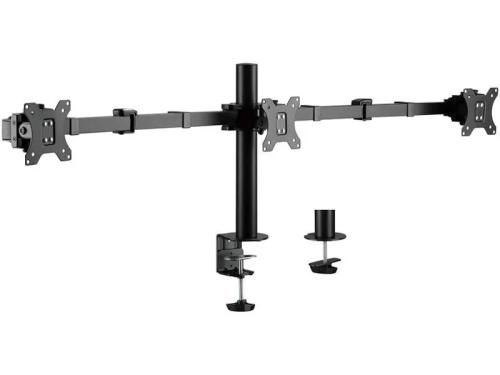 LogiLink Suporte de Monitor Triplo, 17-27 Polegada