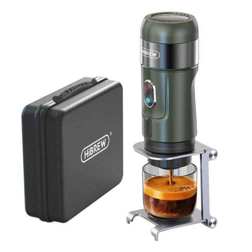 Portable Coffee Machine With Case Hibrew H4b_gn