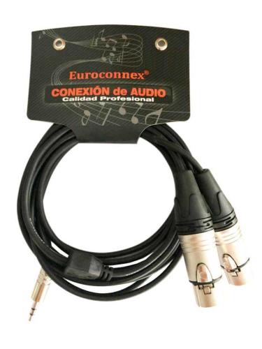 2*xlr Hem. a 3,5mm St. Ma., 3m.