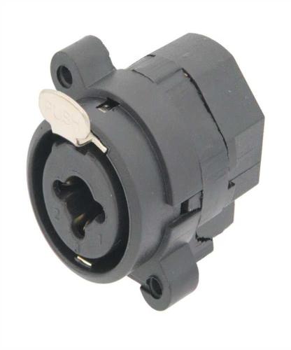 Combo Hembra Xlr de 3 Polos Y Jack Estéreo de 6.35 Mm para Soldar Vertical (Recto)