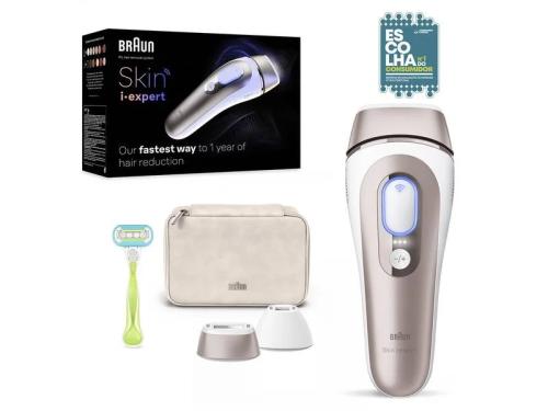 Depiladora Luz Pulsada Braun Silk i-Expert PL7147.