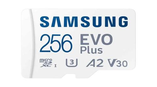 Cartão Memória Evo Plus Microsdxc Uhs-I 256gb Classe U3, V30, A2 + Adaptador Sd - Samsung