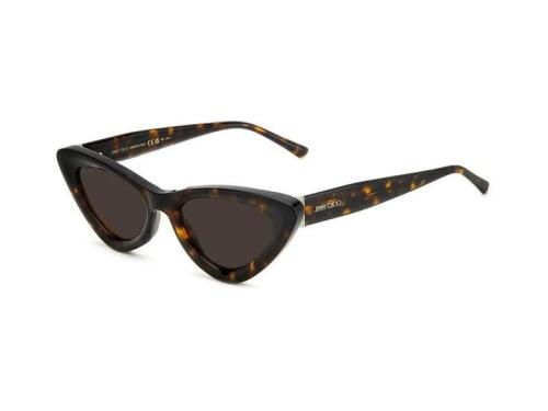 Sunglasses Jimmy Choo Women Addy-S-B3vur (Lens/Bridge/Temple) 52/19/145 Mm)