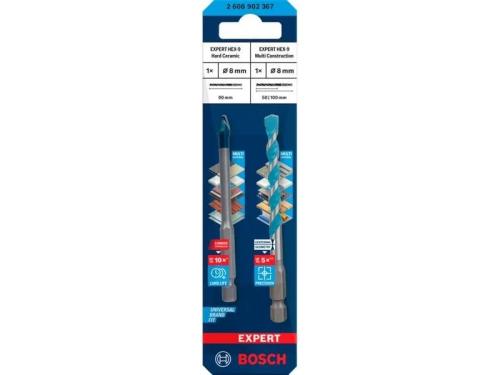 Conjunto de Brocas Bosch Expert Hex-9 Hardceramic