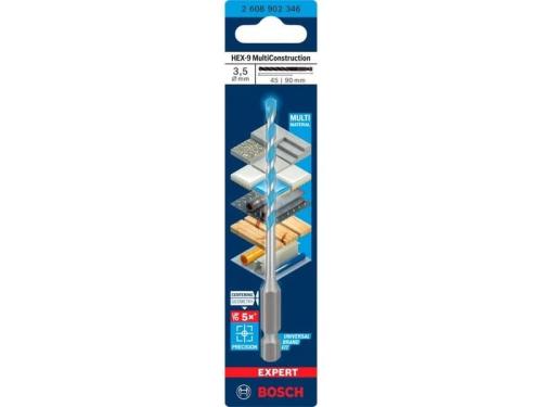 Broca Bosch Expert Hex-9 Multiconstruction Ø 3.5mm