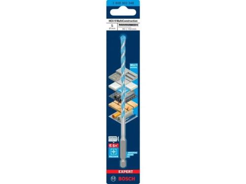 Broca Bosch Expert Hex-9 Multiconstruction. Ø 5mm