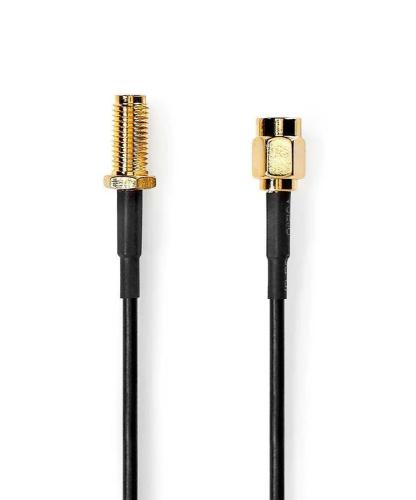 Cabo de Antena Sma Macho Sma Fêmea Banhado a Ouro
