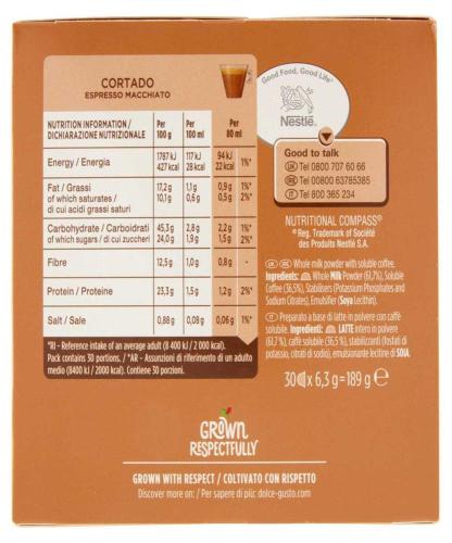 NESCAFÉ DOLCE GUSTO CORTADO ESPRESSO MACCHIATO CÁ.