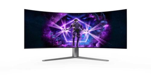 Monitor Curvo 45" Agon Pro Ag456uczd LED Wide Quad Hd Oled Preto - Aoc