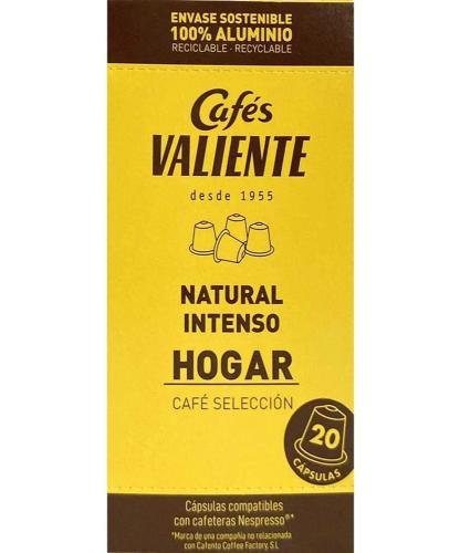 Estuche Café Valiente Intenso Natural C/Nesp.20cap